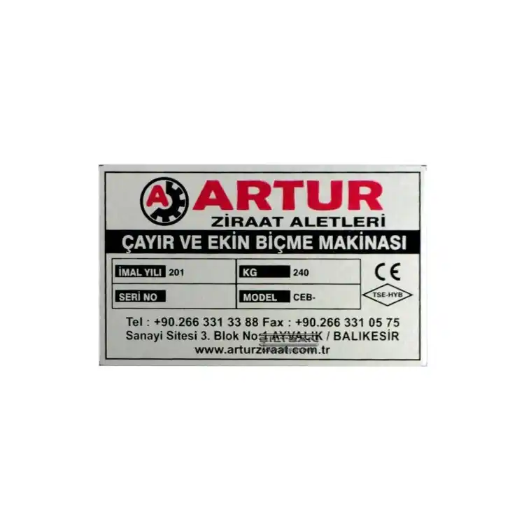 metal etiket baskı